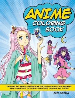 Front cover_Anime Coloring Book