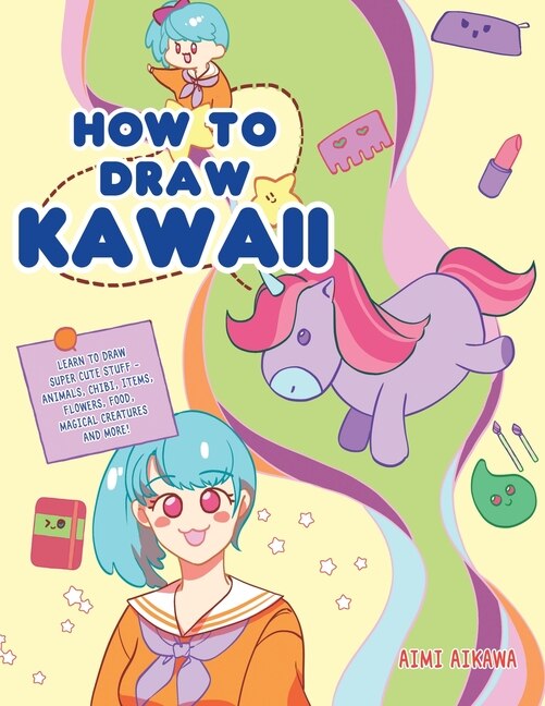 Front cover_How to Draw Kawaii