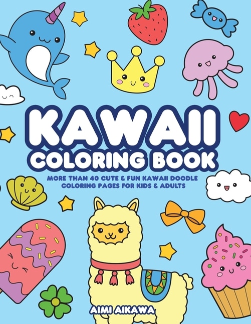 Front cover_Kawaii Coloring Book