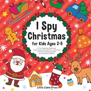 Couverture_I Spy Christmas Book for Kids Ages 2-5