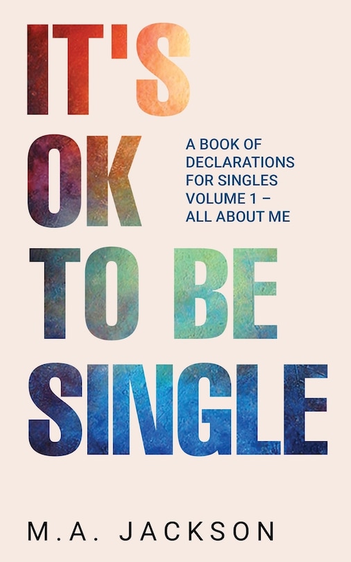 Front cover_It's Ok To Be Single