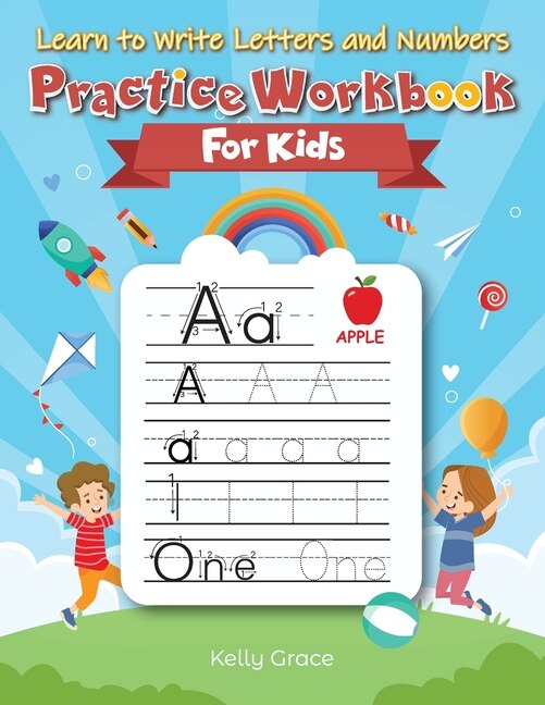 Couverture_Learn to Write Letters and Numbers Practice Workbook for Kids