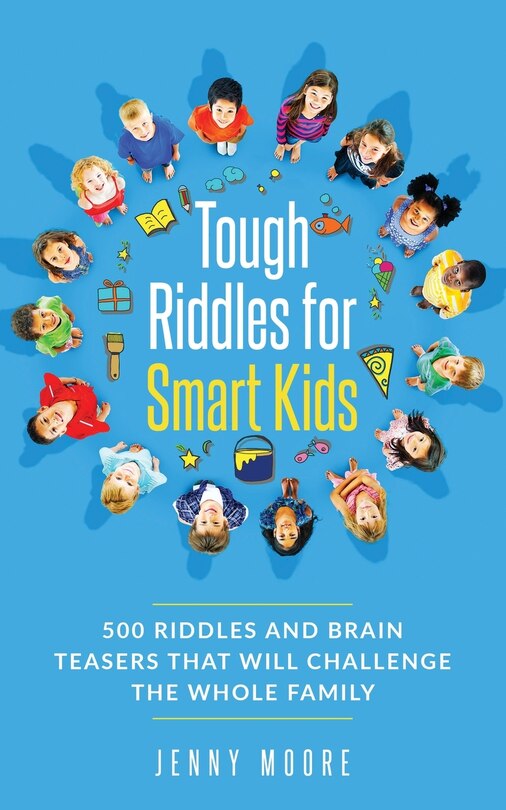 Front cover_Tough Riddles for Smart Kids