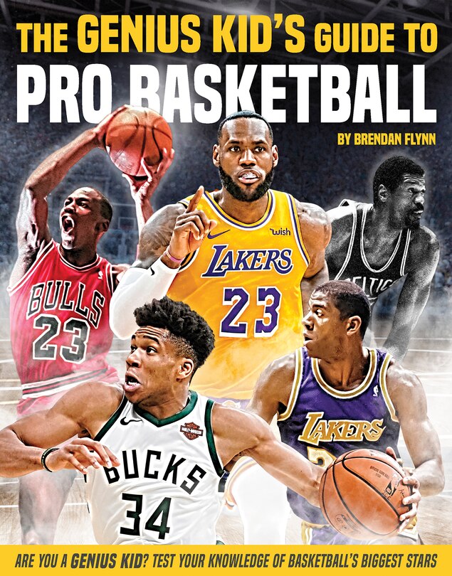 Front cover_The Genius Kid's Guide to Pro Basketball
