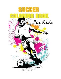 Front cover_Soccer Coloring Book for Kids