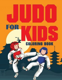 Front cover_JUDO for Kids Coloring Book (Over 70 pages)