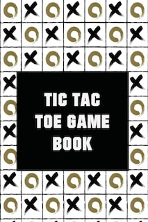 Front cover_Tic-Tac-Toe Game Book (1000 Games)