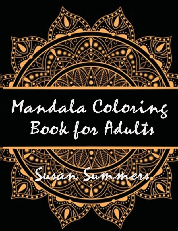 Front cover_Mandala Coloring Book (100 Pages)
