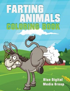 Front cover_Farting Animal Coloring Book