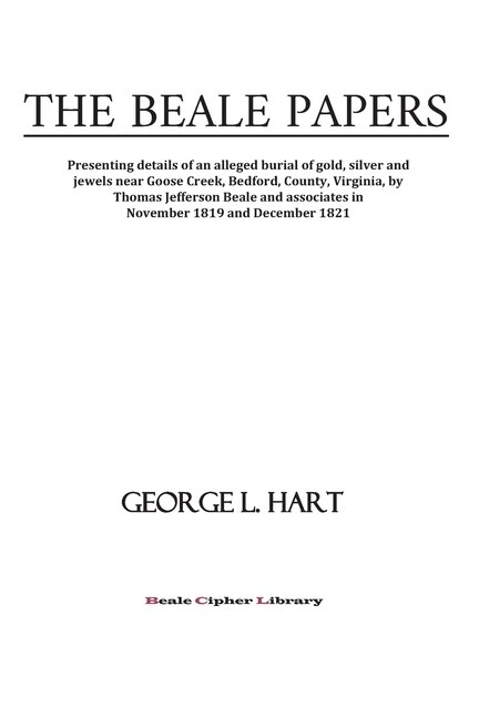 Couverture_The Beale Papers