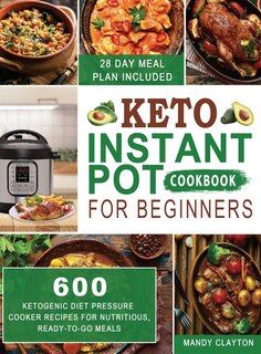 Front cover_Keto Instant Pot Cookbook for Beginners