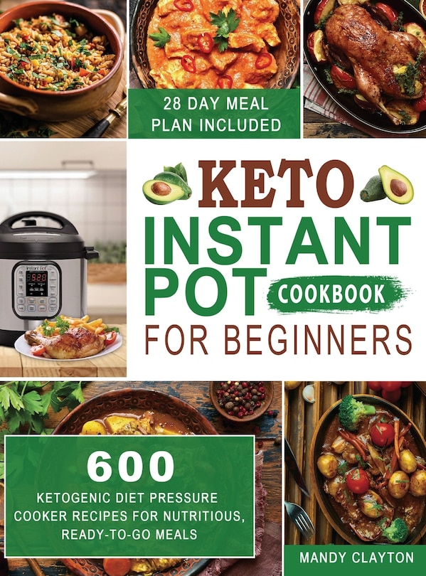 Front cover_Keto Instant Pot Cookbook for Beginners