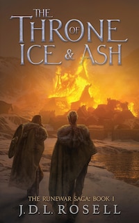 Front cover_The Throne of Ice and Ash (The Runewar Saga #1)