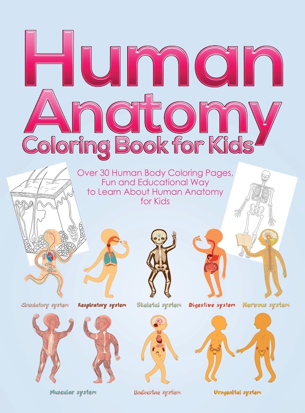 Couverture_Human Anatomy Coloring Book for Kids