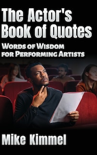 Front cover_The Actor's Book of Quotes