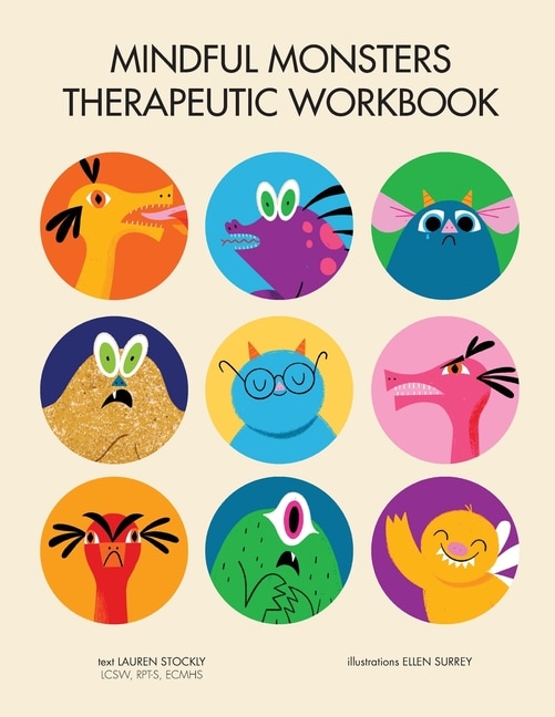 Front cover_Mindful Monsters Therapeutic Workbook