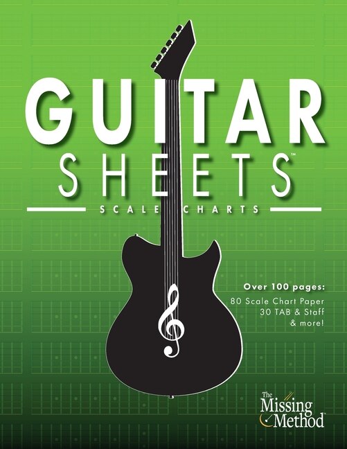 Front cover_Guitar Sheets Scale Chart Paper