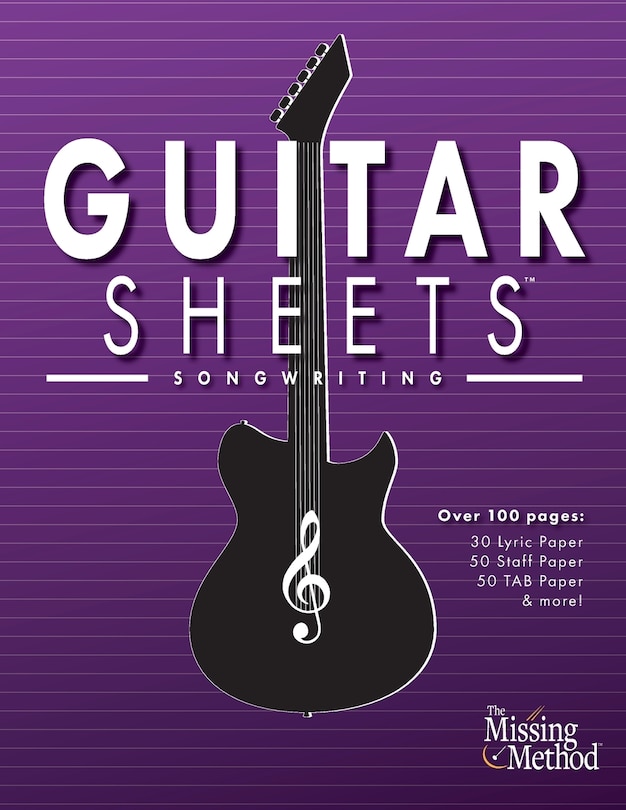Front cover_Guitar Sheets Songwriting Journal