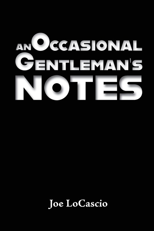 Front cover_An Occasional Gentleman's Notes