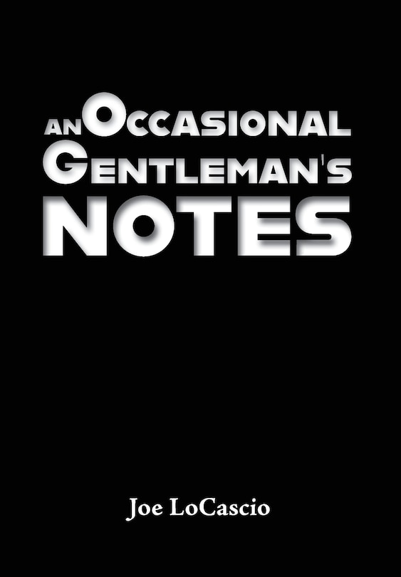Front cover_An Occasional Gentleman's Notes