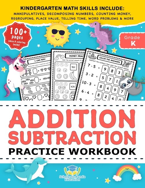 Couverture_Addition Subtraction Practice Workbook