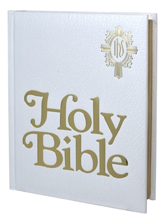 Front cover_New Catholic Bible Family Edition (White)