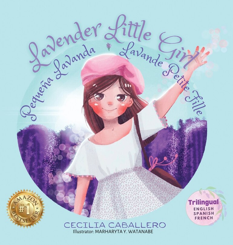 Couverture_Lavender Little Girl/Pequena Lavanda/Lavande Petite Fille