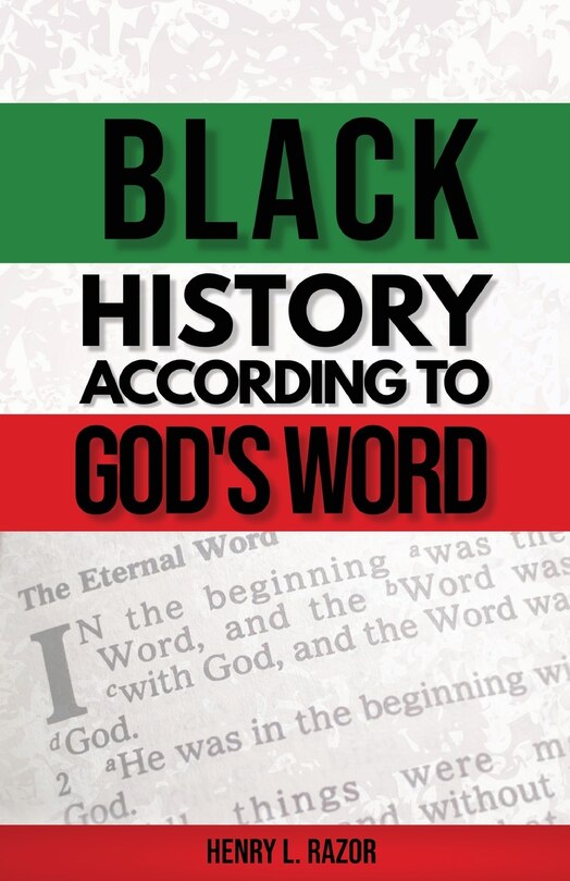 Front cover_Black History According to God's Word