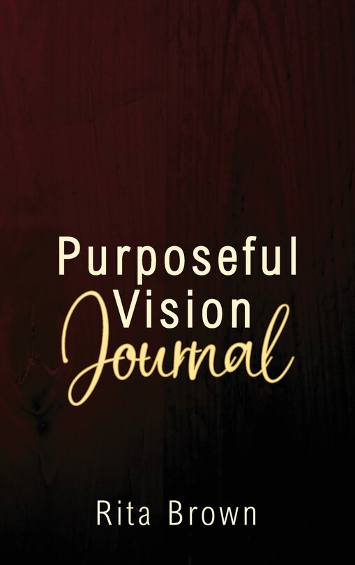 Front cover_Purposeful Vision Journal