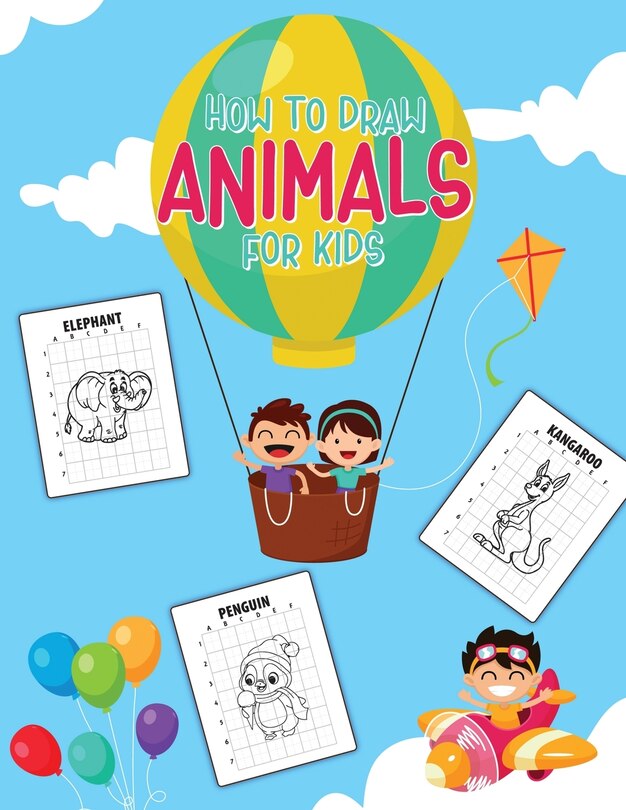 Couverture_How To Draw Animals For Kids