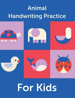 Front cover_Animal Handwriting Practice For Kids