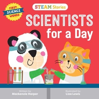 Couverture_STEAM Stories Scientists for a Day (First Science Words)