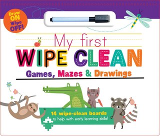 Couverture_My First Wipe Clean: Games, Mazes & Drawings