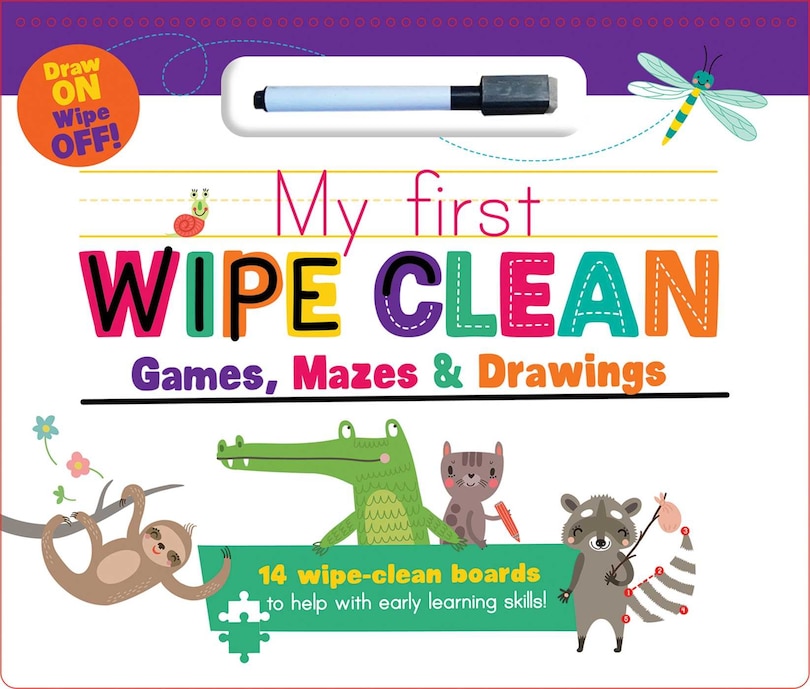 Couverture_My First Wipe Clean: Games, Mazes & Drawings