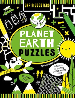 Couverture_Brain Boosters Planet Earth Puzzles (with Neon Colors)