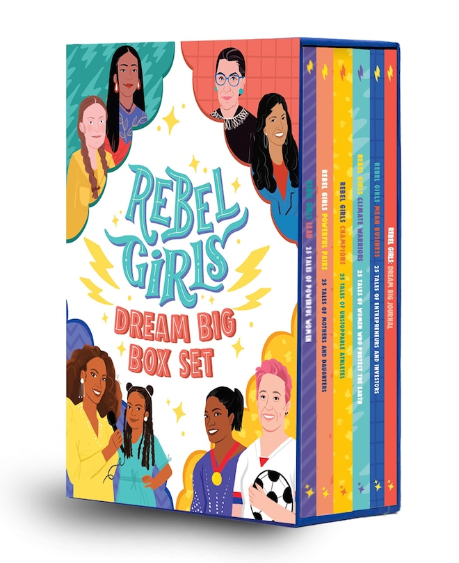 Front cover_Rebel Girls Dream Big Box Set