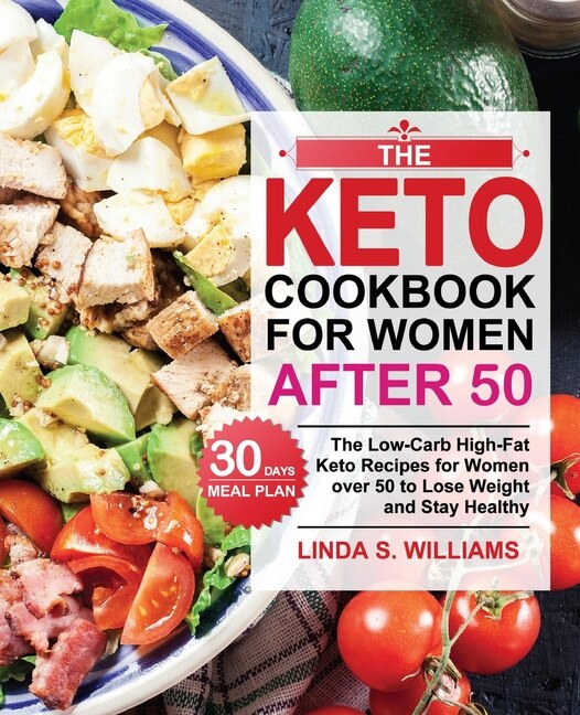 Front cover_The Keto Cookbook for Women after 50