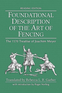 Front cover_Foundational Description of the Art of Fencing