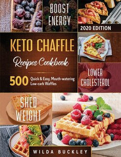 Front cover_Keto Chaffle Recipes Cookbook #2020