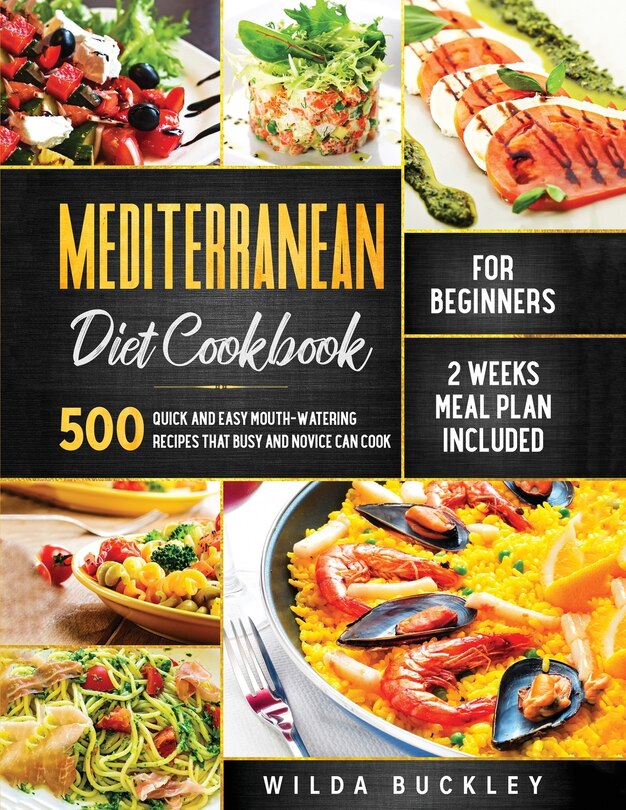 Front cover_Mediterranean Diet Cookbook for Beginners