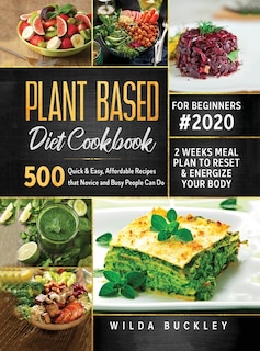Front cover_Plant Based Diet Cookbook for Beginners #2020