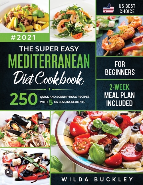 Couverture_The Super Easy Mediterranean diet Cookbook for Beginners