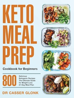 Front cover_Keto Meal Prep Cookbook for Beginners