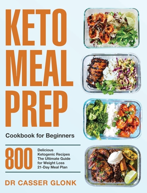 Front cover_Keto Meal Prep Cookbook for Beginners