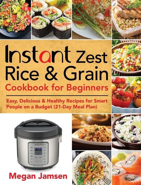 Couverture_Instant Zest Rice & Grain Cookbook for Beginners