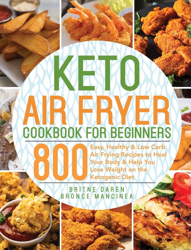 Front cover_Keto Air Fryer Cookbook for Beginners