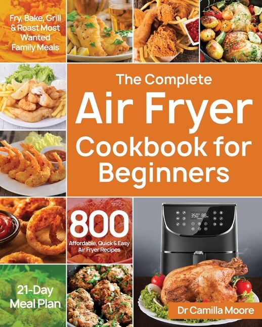 Couverture_The Complete Air Fryer Cookbook for Beginners