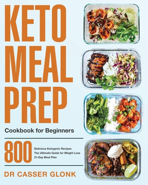 Front cover_Keto Meal Prep Cookbook for Beginners