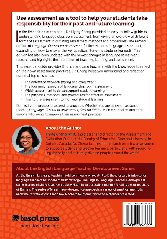 Front cover_Language Classroom Assessment, Second Edition