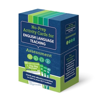 Couverture_No-Prep Activity Cards for English Language Teaching: Assessment